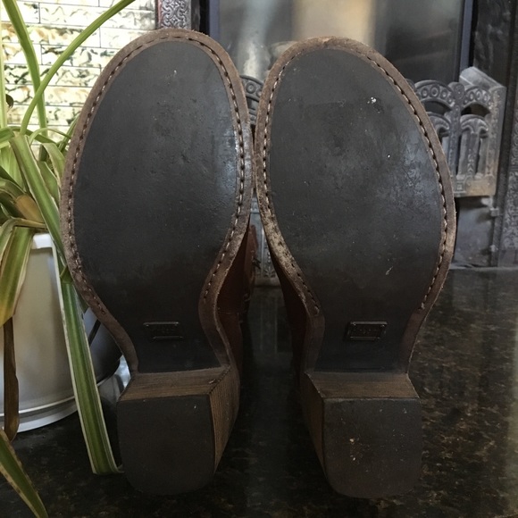 Frye Alexis Inside Zip Motorcycle Women Boots 9.5 - Picture 6 of 10